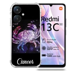 Coque Renforcée Pour Xiaomi Redmi 13C 5G Signe Zodiaque 2 Cancer
