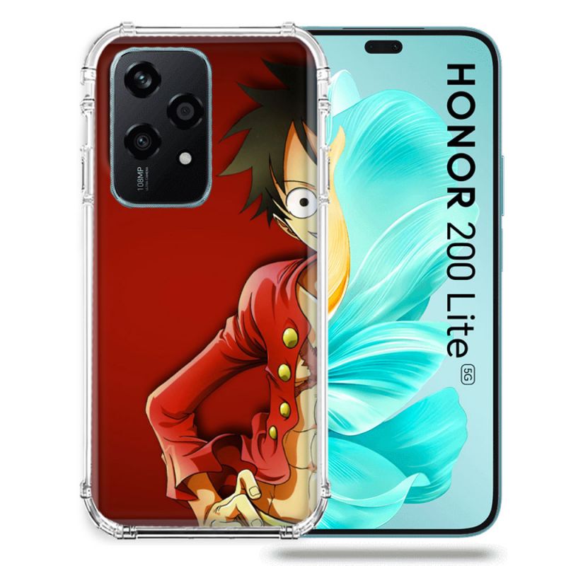 Coque Renforcée Pour Honor 200 Lite 5G Manga One Piece Luffy
