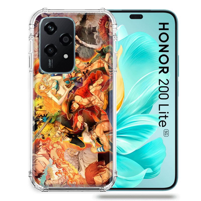 Coque Renforcée Pour Honor 200 Lite 5G Manga One Piece Nakama