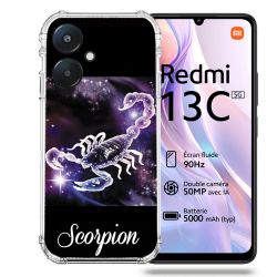 Coque Renforcée Pour Xiaomi Redmi 13C 5G Signe Zodiaque 2 Scorpion