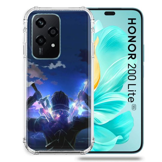 Coque Renforcée Pour Honor 200 Lite 5G Manga SAO sword Art Online Epee
