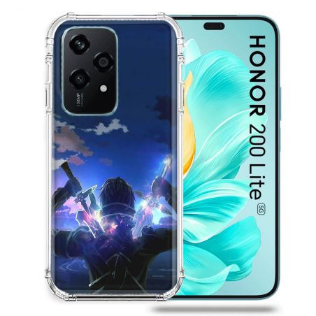 Coque Renforcée Pour Honor 200 Lite 5G Manga SAO sword Art Online Epee