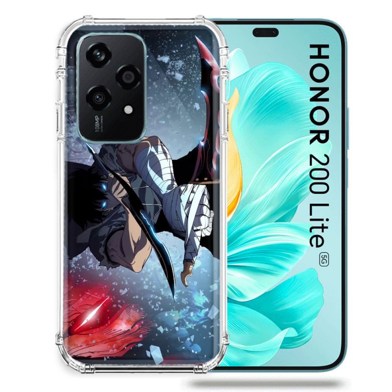 Coque Renforcée Pour Honor 200 Lite 5G Manga Solo Leveling Sung Epee