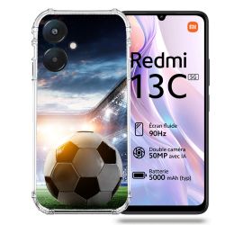 Coque Renforcée Pour Xiaomi Redmi 13C 5G Sport Football Stade