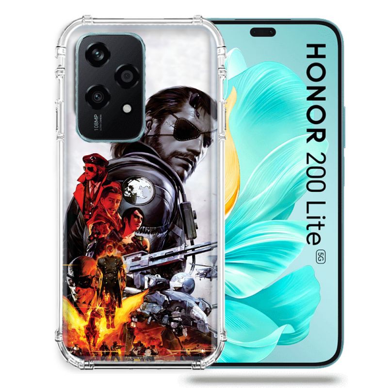 Coque Renforcée Pour Honor 200 Lite 5G Metal Gear Solid