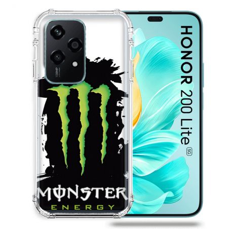 Coque Renforcée Pour Honor 200 Lite 5G Monster Energy Tache