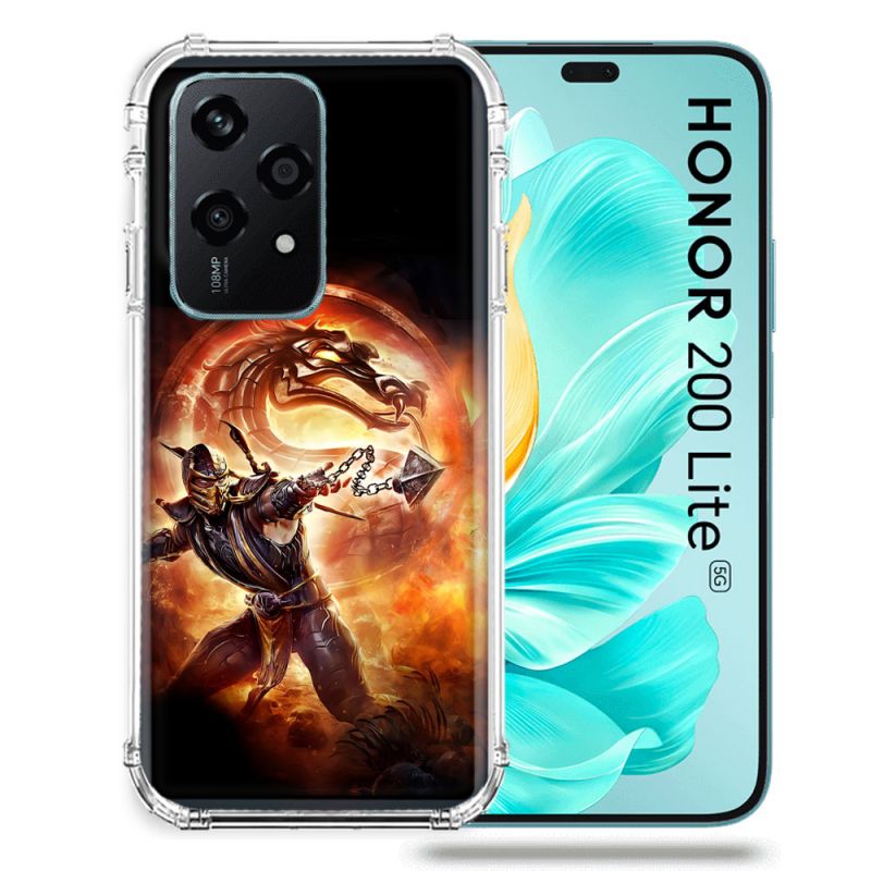 Coque Renforcée Pour Honor 200 Lite 5G Mortal Combat