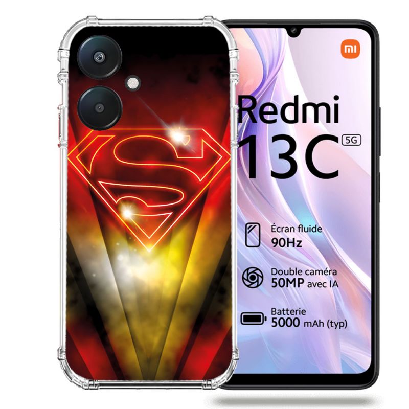 Coque Renforcée Pour Xiaomi Redmi 13C 5G Superman Logo