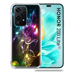 Coque Renforcée Pour Honor 200 Lite 5G Musique Partition Multicolore