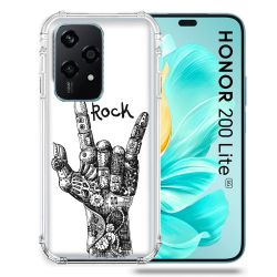 Coque Renforcée Pour Honor 200 Lite 5G Musique Rock Main