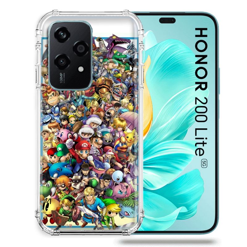 Coque Renforcée Pour Honor 200 Lite 5G Nintendo