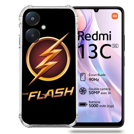 Coque Renforcée Pour Xiaomi Redmi 13C 5G The Flash Logo
