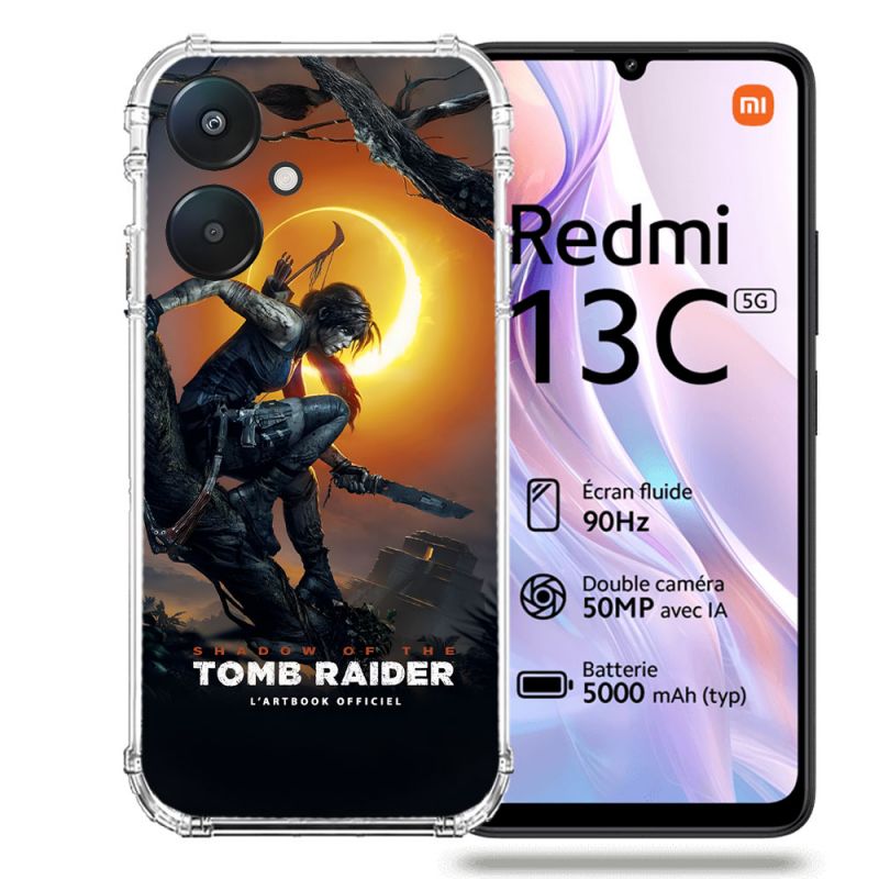 Coque Renforcée Pour Xiaomi Redmi 13C 5G Tomb Raider