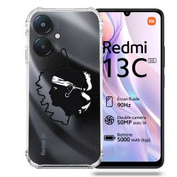 Coque Transparente Pour Xiaomi Redmi 13C 5G Cœur infini