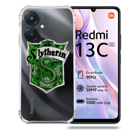 Coque Transparente Pour Xiaomi Redmi 13C 5G Harry Potter Slytherin