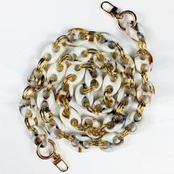 Coque Transparente Pour Xiaomi Redmi 13C 5G Lanière / Cordon Anneaux Marbre Blanc Marron