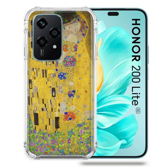 Coque Renforcée Pour Honor 200 Lite 5G Peinture Le Baiser