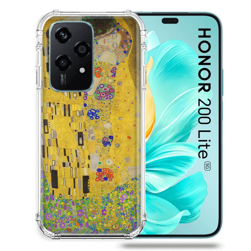 Coque Renforcée Pour Honor 200 Lite 5G Peinture Le Baiser