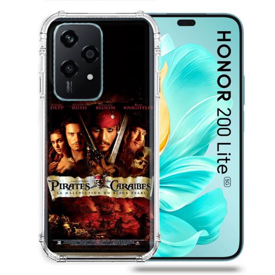 Coque Renforcée Pour Honor 200 Lite 5G Pirate Des Caraibes