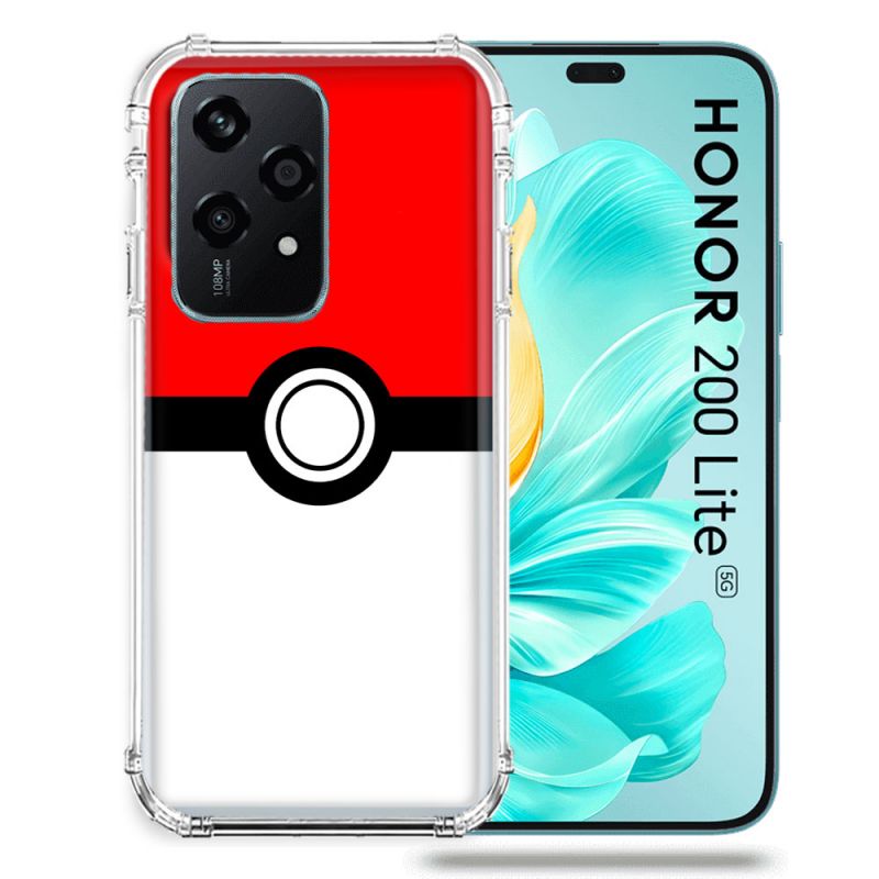 Coque Renforcée Pour Honor 200 Lite 5G Pokemon Pokeball
