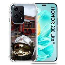 Coque Renforcée Pour Honor 200 Lite 5G Pompier Casque Camion