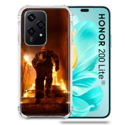 Coque Renforcée Pour Honor 200 Lite 5G Pompier Escalier