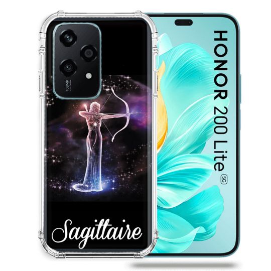 Coque Renforcée Pour Honor 200 Lite 5G Signe Zodiaque 2 Sagittaire