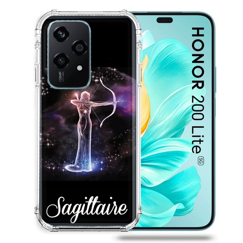 Coque Renforcée Pour Honor 200 Lite 5G Signe Zodiaque 2 Sagittaire