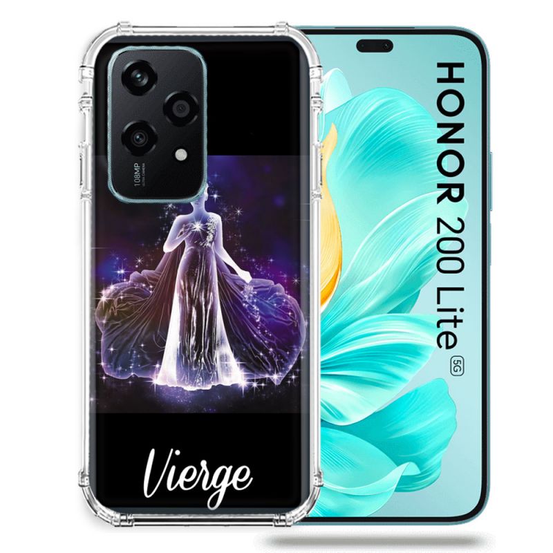 Coque Renforcée Pour Honor 200 Lite 5G Signe Zodiaque 2 Vierge
