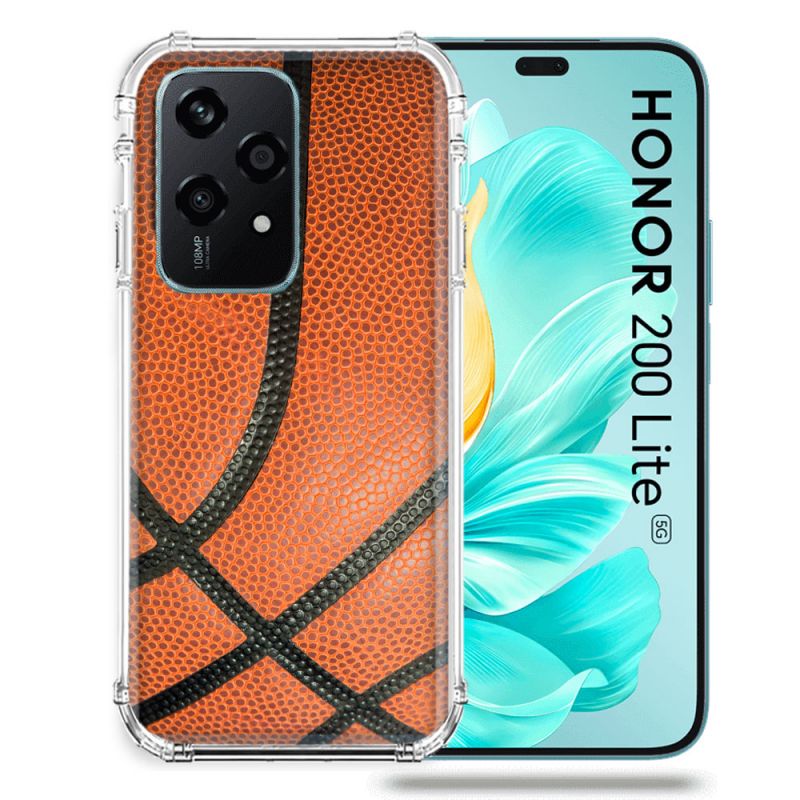 Coque Renforcée Pour Honor 200 Lite 5G Sport Ballon Basket