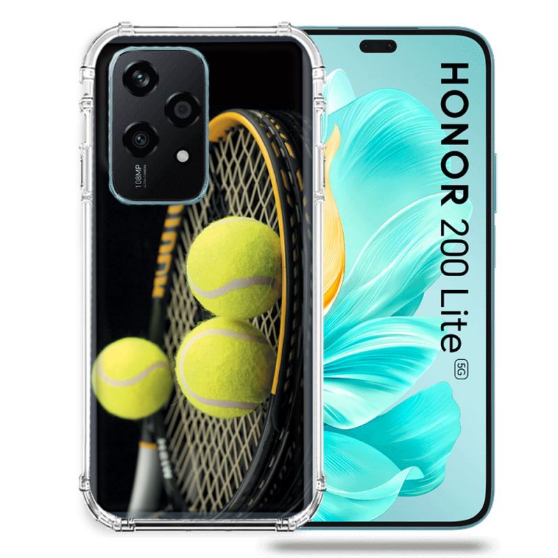 Coque Renforcée Pour Honor 200 Lite 5G Sport Tennis Balls