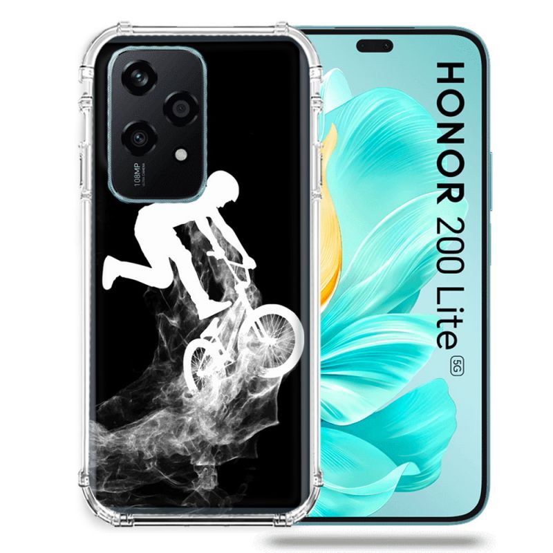 Coque Renforcée Pour Honor 200 Lite 5G Sport VTT Noir