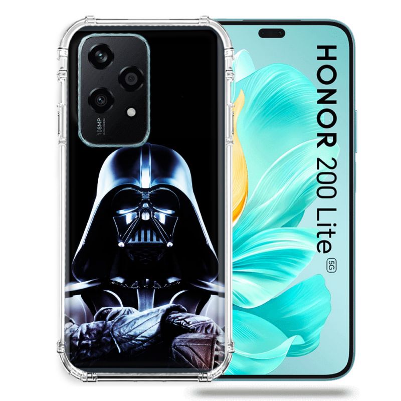 Coque Renforcée Pour Honor 200 Lite 5G Star Wars - Dark Vador Noir