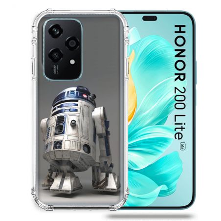 Coque Renforcée Pour Honor 200 Lite 5G Star Wars - R2D2