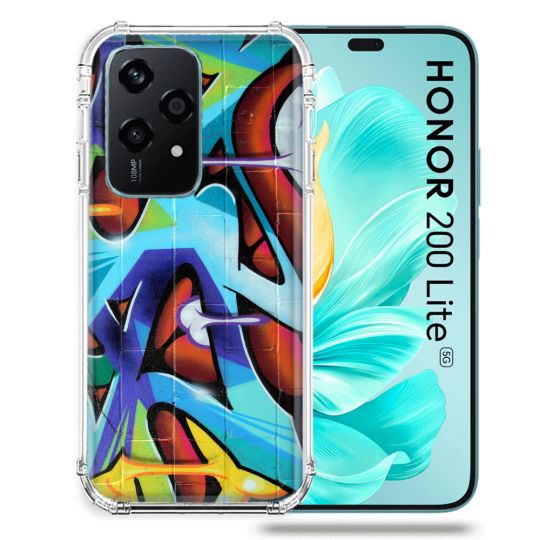 Coque Renforcée Pour Honor 200 Lite 5G Street Art Graf Color
