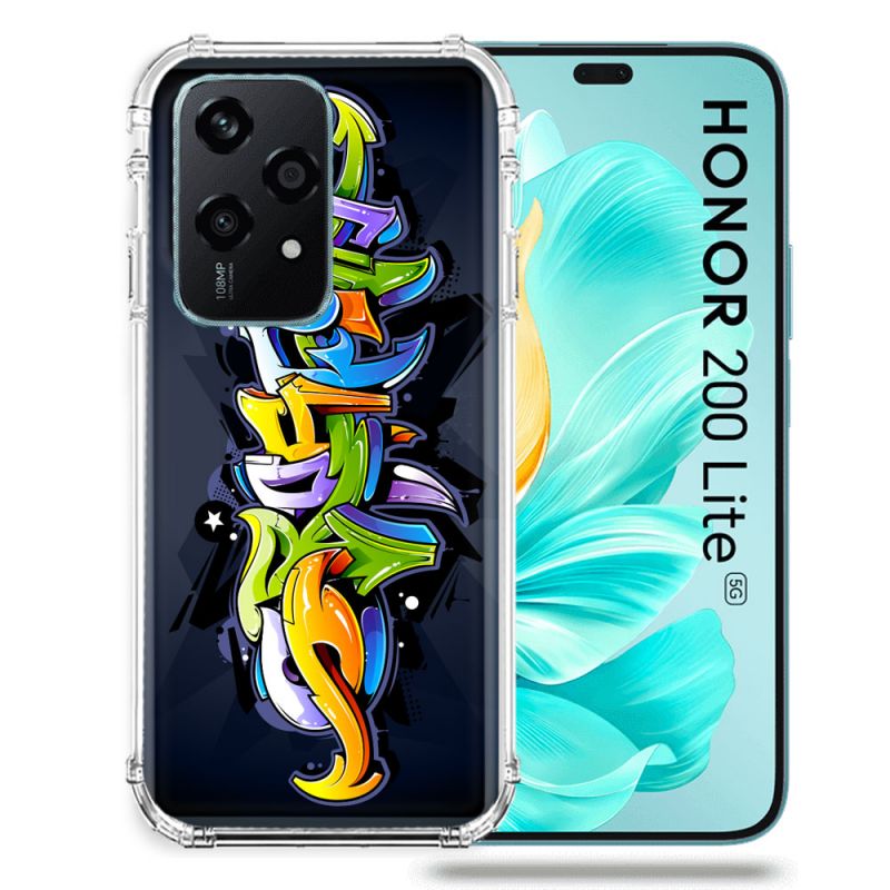 Coque Renforcée Pour Honor 200 Lite 5G Street Art Graffiti