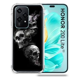 Coque Renforcée Pour Honor 200 Lite 5G Tete de Mort Triple