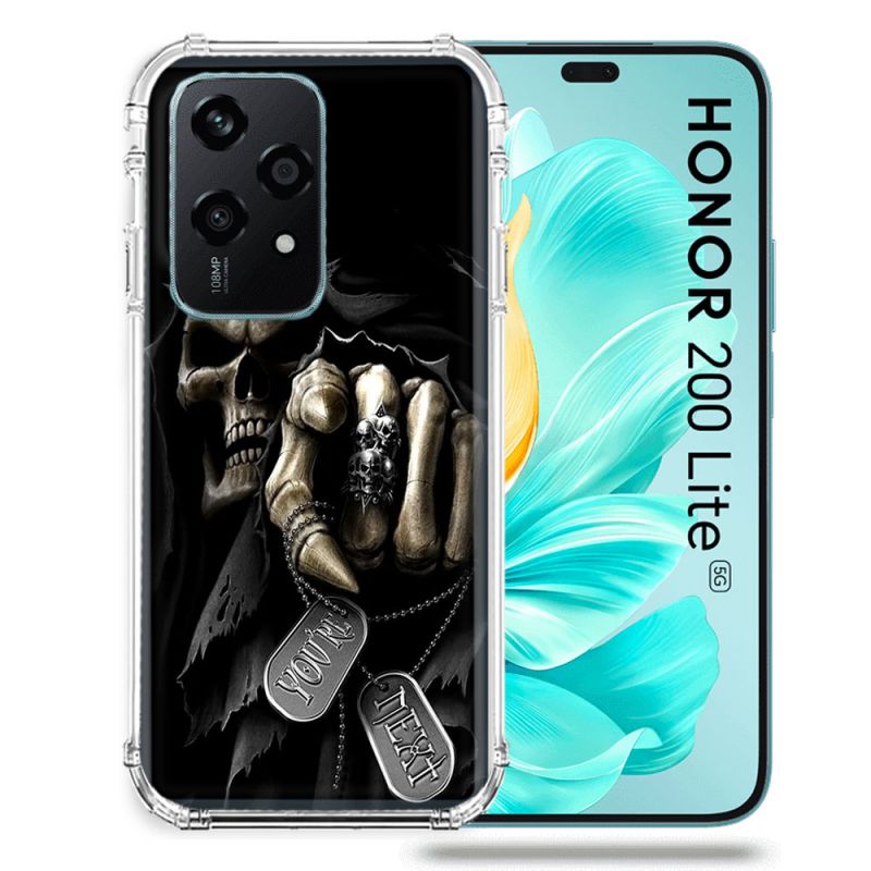 Coque Renforcée Pour Honor 200 Lite 5G Tete de Mort Your Next