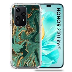 Coque Renforcée Pour Honor 200 Lite 5G Texture Marbre Vert