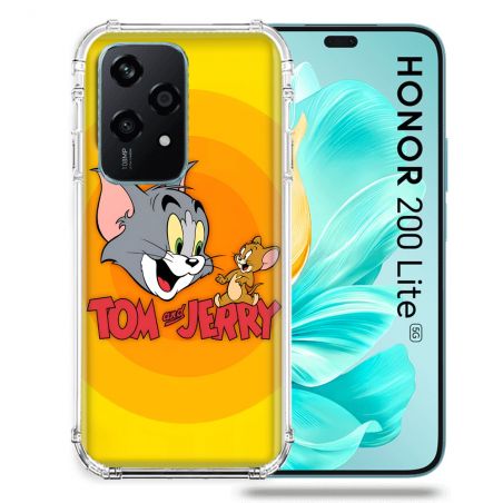 Coque Renforcée Pour Honor 200 Lite 5G Tom Jerry