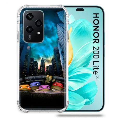 Coque Renforcée Pour Honor 200 Lite 5G Tortue Ninja Ville