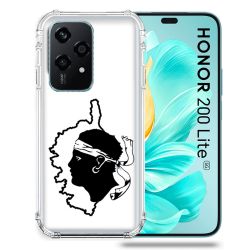 Coque Renforcée Pour Honor 200 Lite 5G Voyage Corse Blanc
