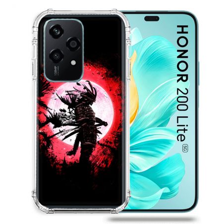 Coque Renforcée Pour Honor 200 Lite 5G Voyage Japon Samourai