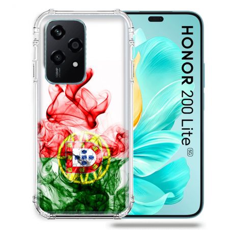 Coque Renforcée Pour Honor 200 Lite 5G Voyage Portugal Flamme