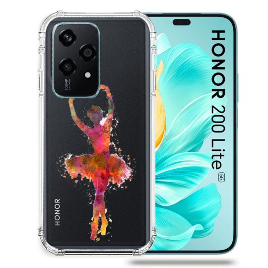 Coque Transparente Pour Honor 200 Lite 5G Danseuse etoile
