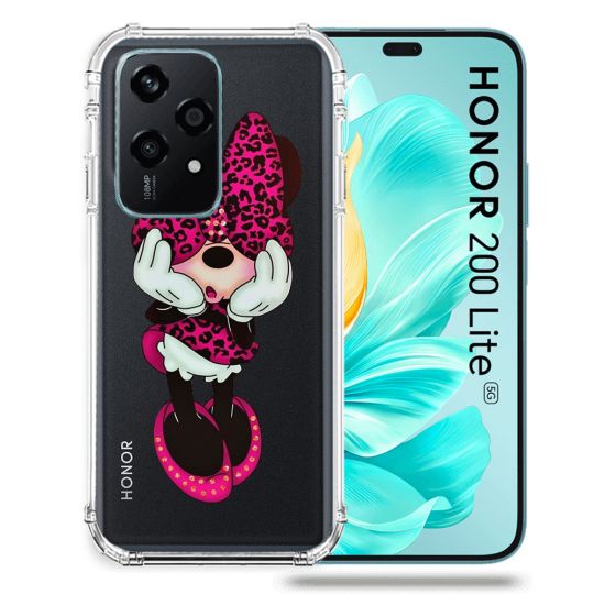 Coque Transparente Pour Honor 200 Lite 5G Minnie