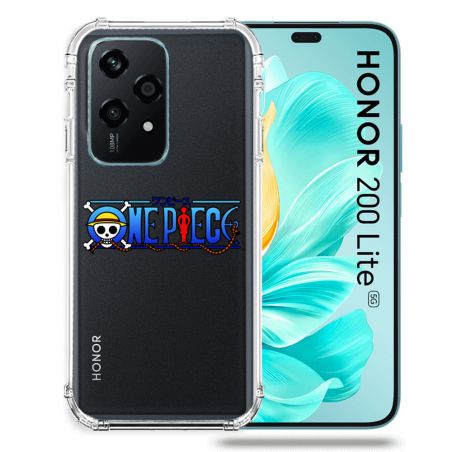 Coque Transparente Pour Honor 200 Lite 5G One Piece Logo