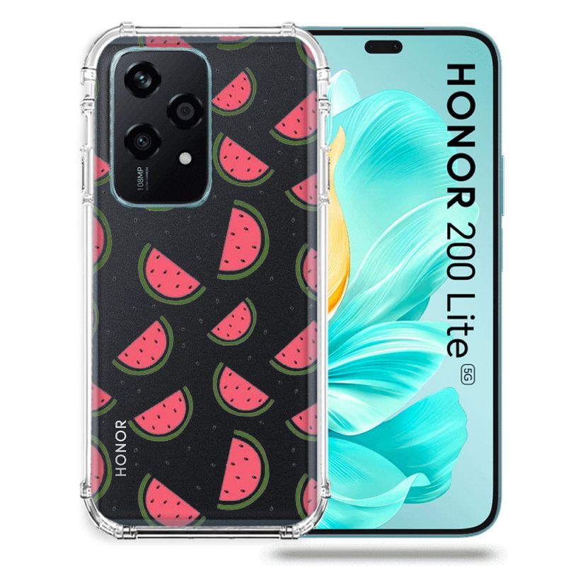 Coque Transparente Pour Honor 200 Lite 5G Pasteque