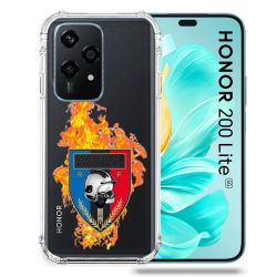 Coque Transparente Pour Honor 200 Lite 5G Pompier Feu