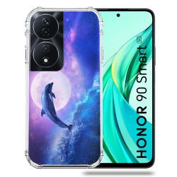Coque Renforcée Pour Honor 90 Smart 5G Animal Dauphin Vague